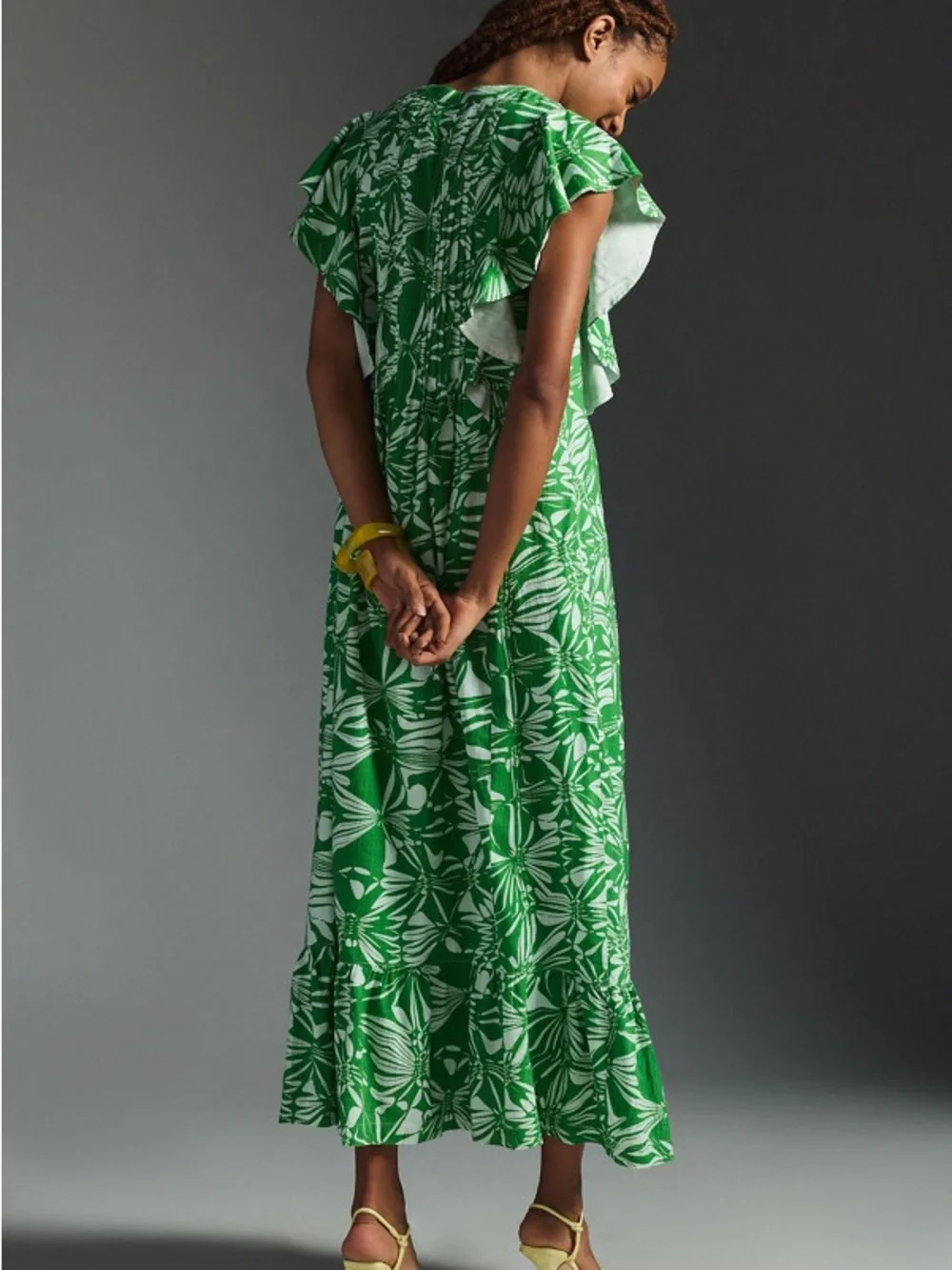 Anthropologie Maeve Cassandra Maxi Dress, size M/L.